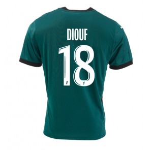 RC Lens Andy Diouf #18 Venkovní Dres 2024-25 Krátký Rukáv